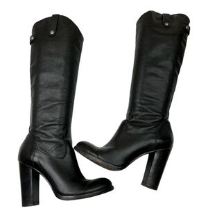 Juicy Couture Leather Knee High Boots